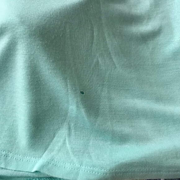 TED Baker Aqua Scalloped Shoulders Beautiful Top Size 3 - Picture 8 of 8